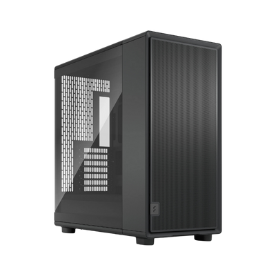 Fractal Epoch XL Black TG Light Mid Tower Gaming Case - Black 